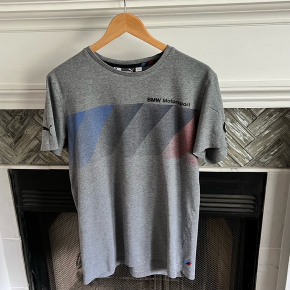 BMW Other - Mens PUMA Authentic BMW Motorsport LOGO Tee T-SHIRT Powered by M Size Medium M